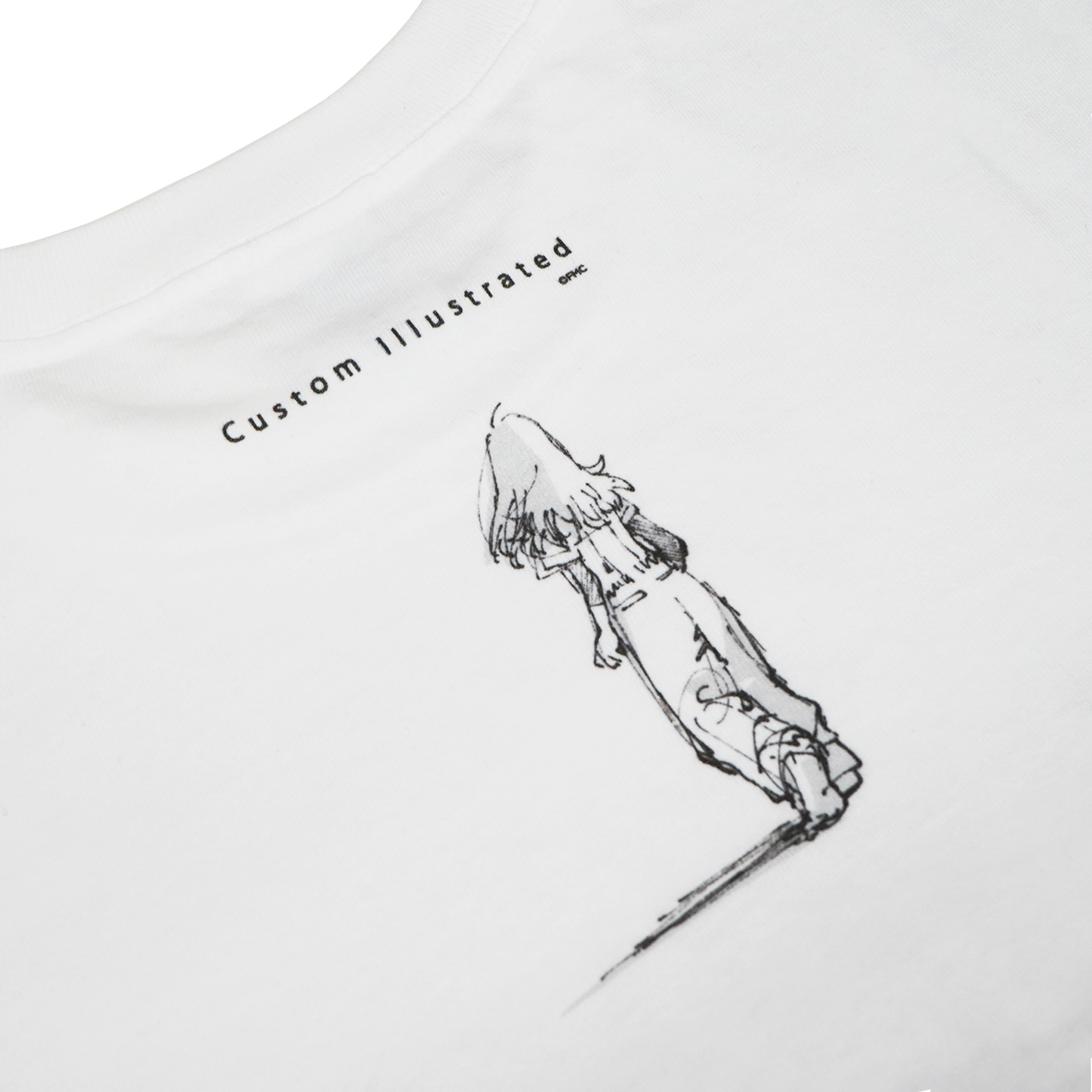 【12月8日 (月) 18:00 受注開始】Custom Illustrated / 数分間のエールを 未明 Tシャツ【2026年 1月下旬入荷予定】