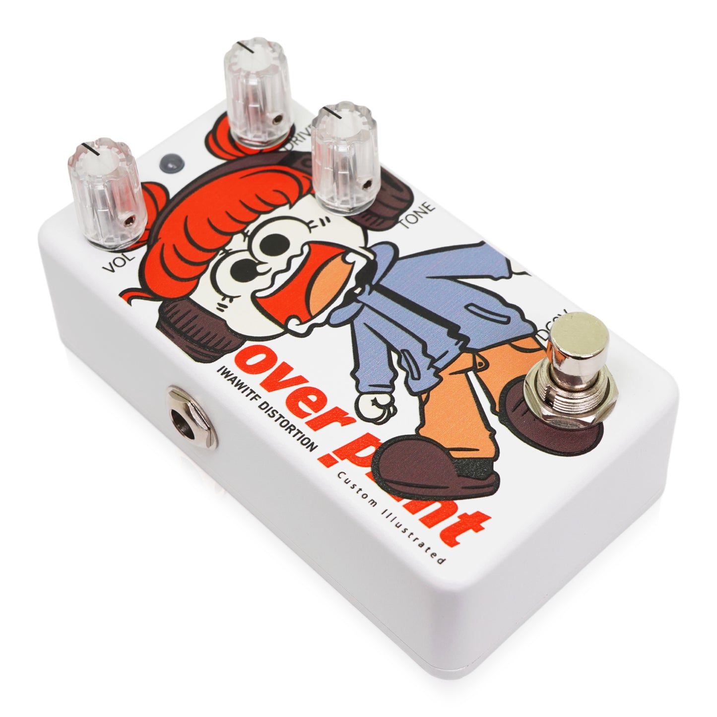 Custom Illustrated / over print / IWAWITF DISTORTION / ZERO ZERO HERO #01