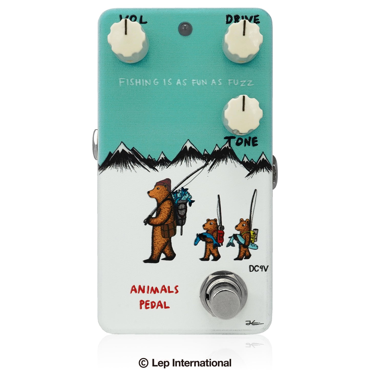 Animals Pedal FISHING IS AS FUN AS FUZZ