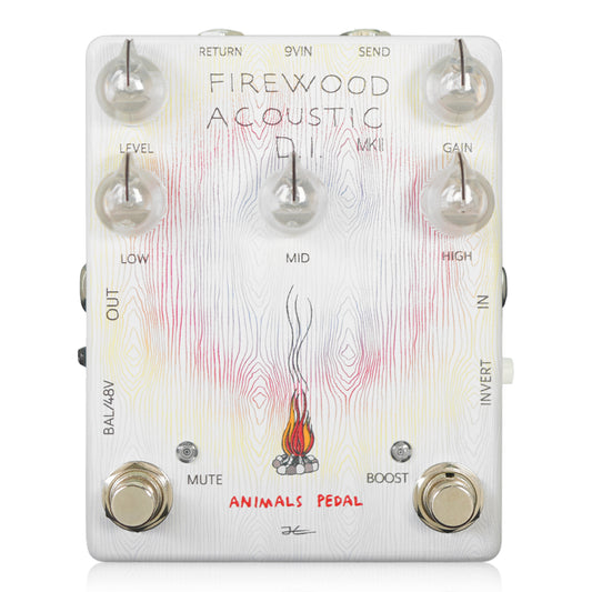 【11/18(火)16:00までエフェクターポーチ付属】【限定デザイン】Animals Pedal Firewood Acoustic D.I. MKII WEB Web直販限定