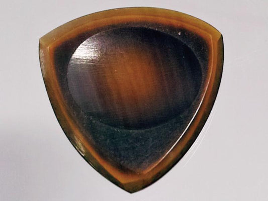 Animals Pedal Wild Picks (CHF-TC-D-BR) Cow Hoof Tri Pick Chamfer Dent Brown