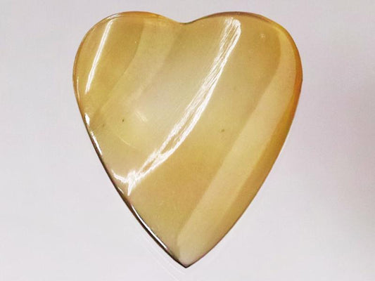 Animals Pedal Wild Picks (DHR-HP-DD-BL) Deer Horn Heart Pick Double Dent Blond