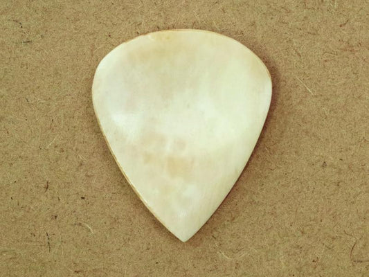 Animals Pedal Wild Picks (CB-JP-DD-WH-S) Cow Bone Jazz Pick Double Dent White Small
