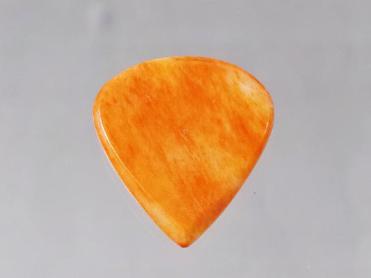 Animals Pedal Wild Picks (CB-JP-N-OR-S-2.0) Cow Bone Jazz Pick Orange Small 2mm