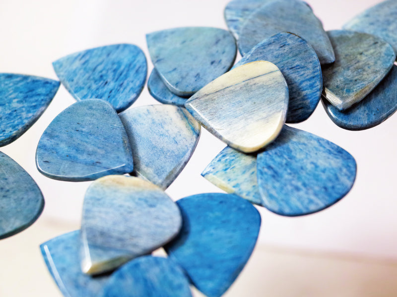 Animals Pedal Wild Picks (CB-JP-N-SB-S-2.0) Cow Bone Jazz Pick Sky Blue Small 2mm