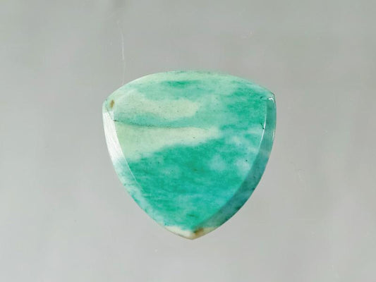 Animals Pedal Wild Picks (CB-TC-N-GR-S-3.0) Cow Bone Tri Pick Chamfer Green Small 3mm