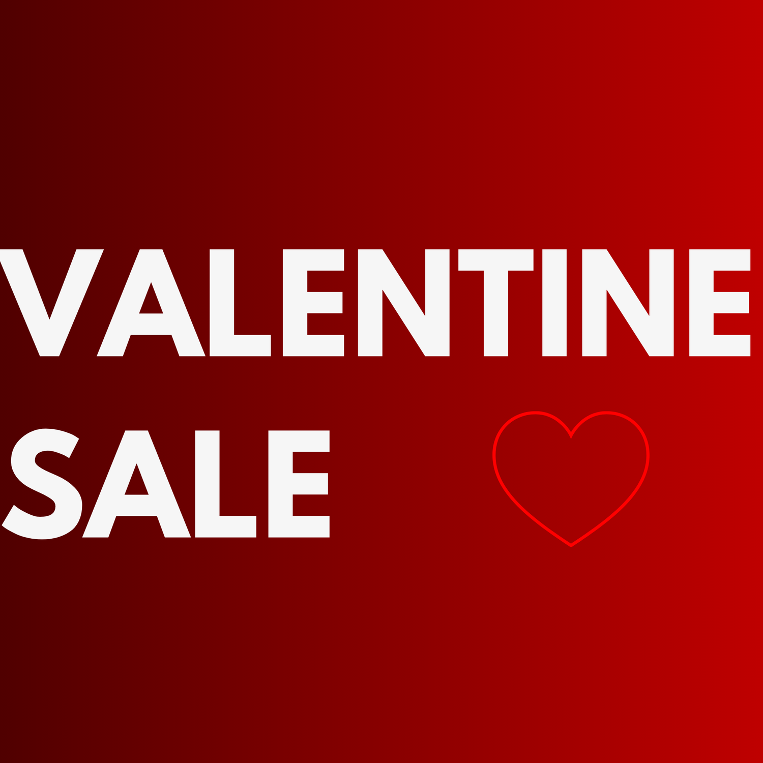 VALENTINE SALE 10%OFF !