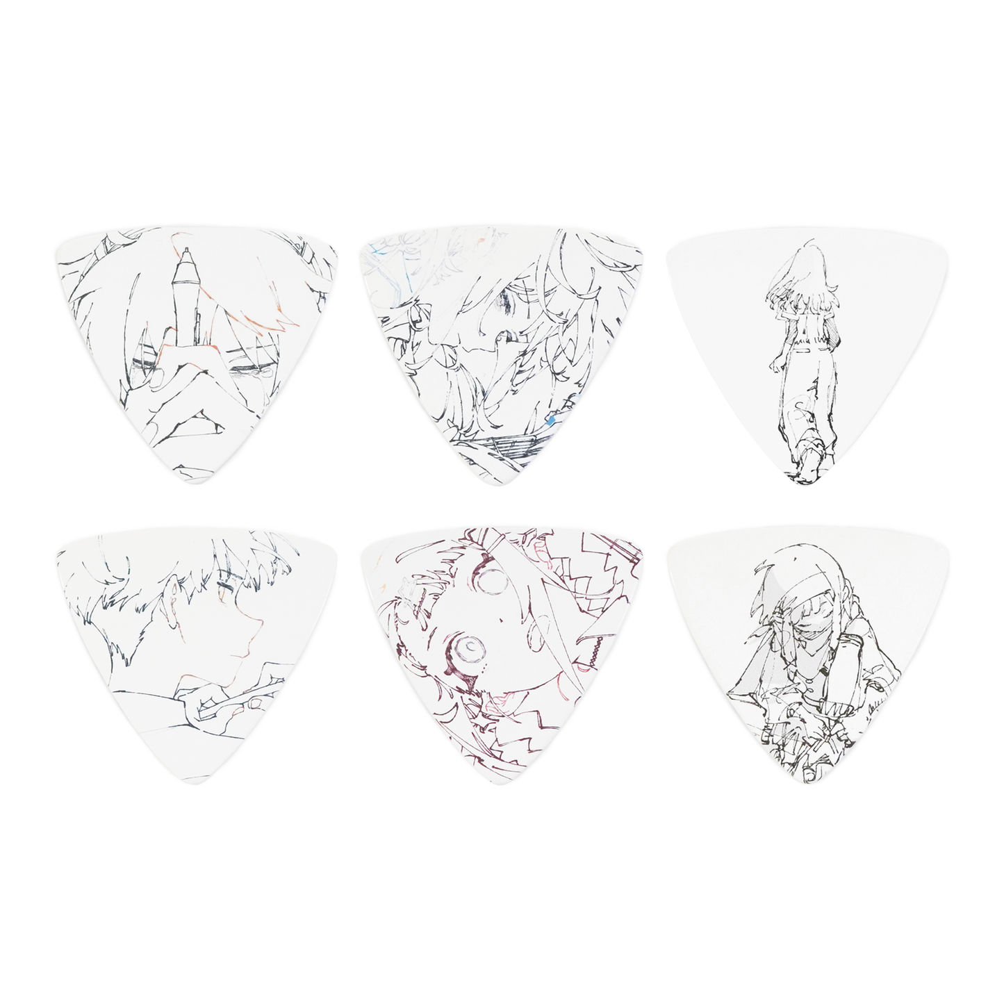 【12月8日 (月) 18:00 発売開始】Custom Illustrated / 数分間のエールを ピックセット