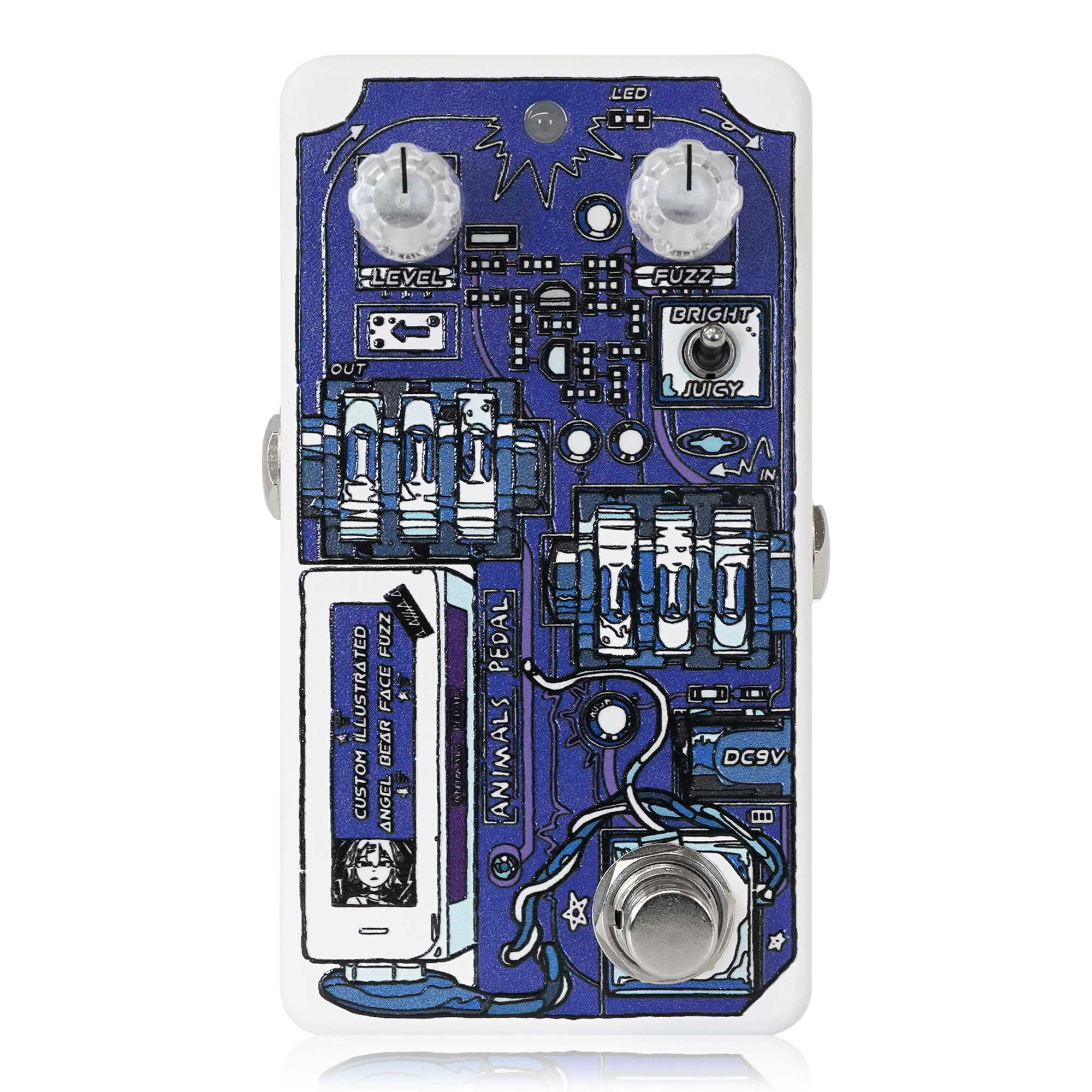 Custom Illustrated ABFF アカサカハル #06 – Animals Pedal