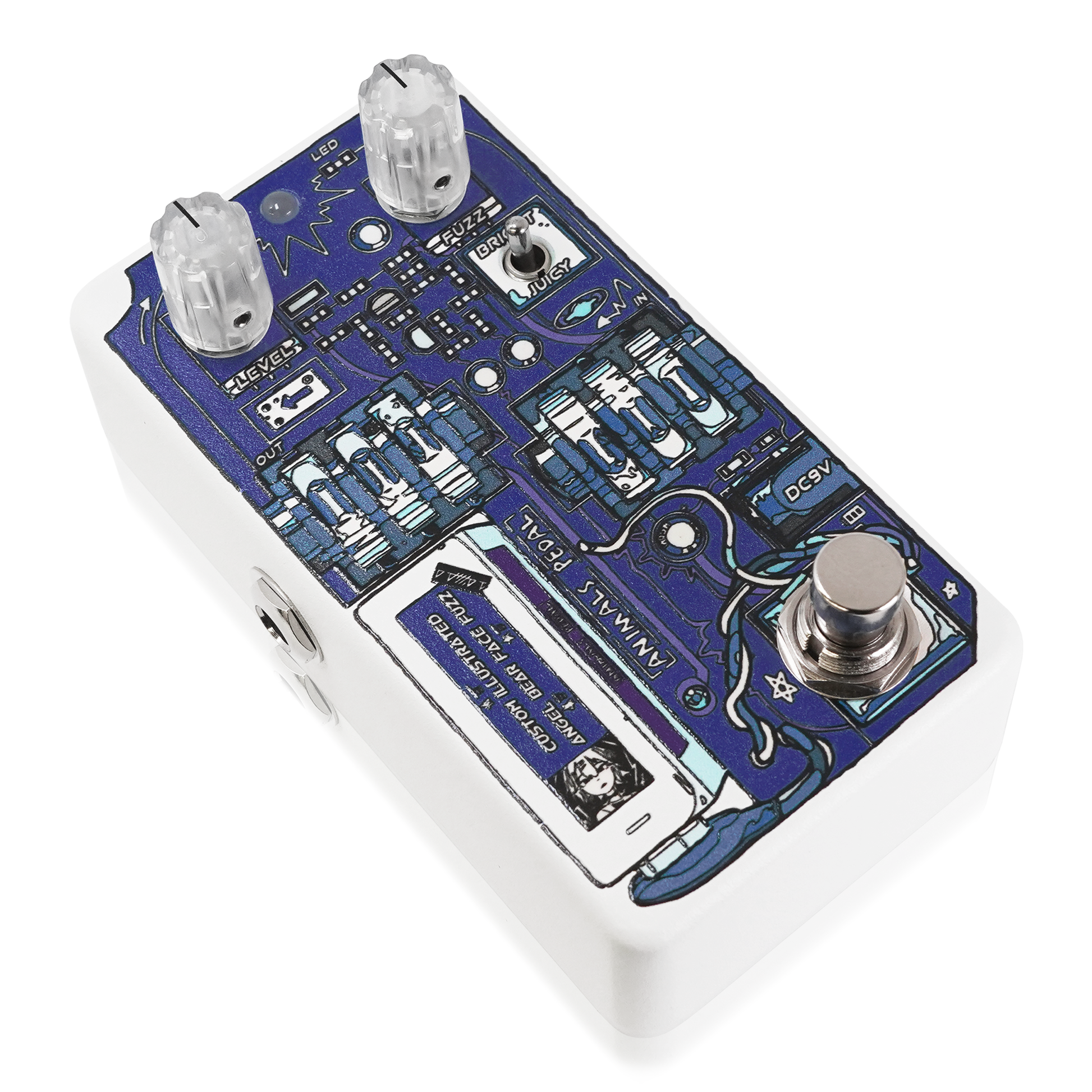 Custom Illustrated ABFF アカサカハル #06 – Animals Pedal Custom Illustrated ABFF アカサカハル #06 – Animals Pedal