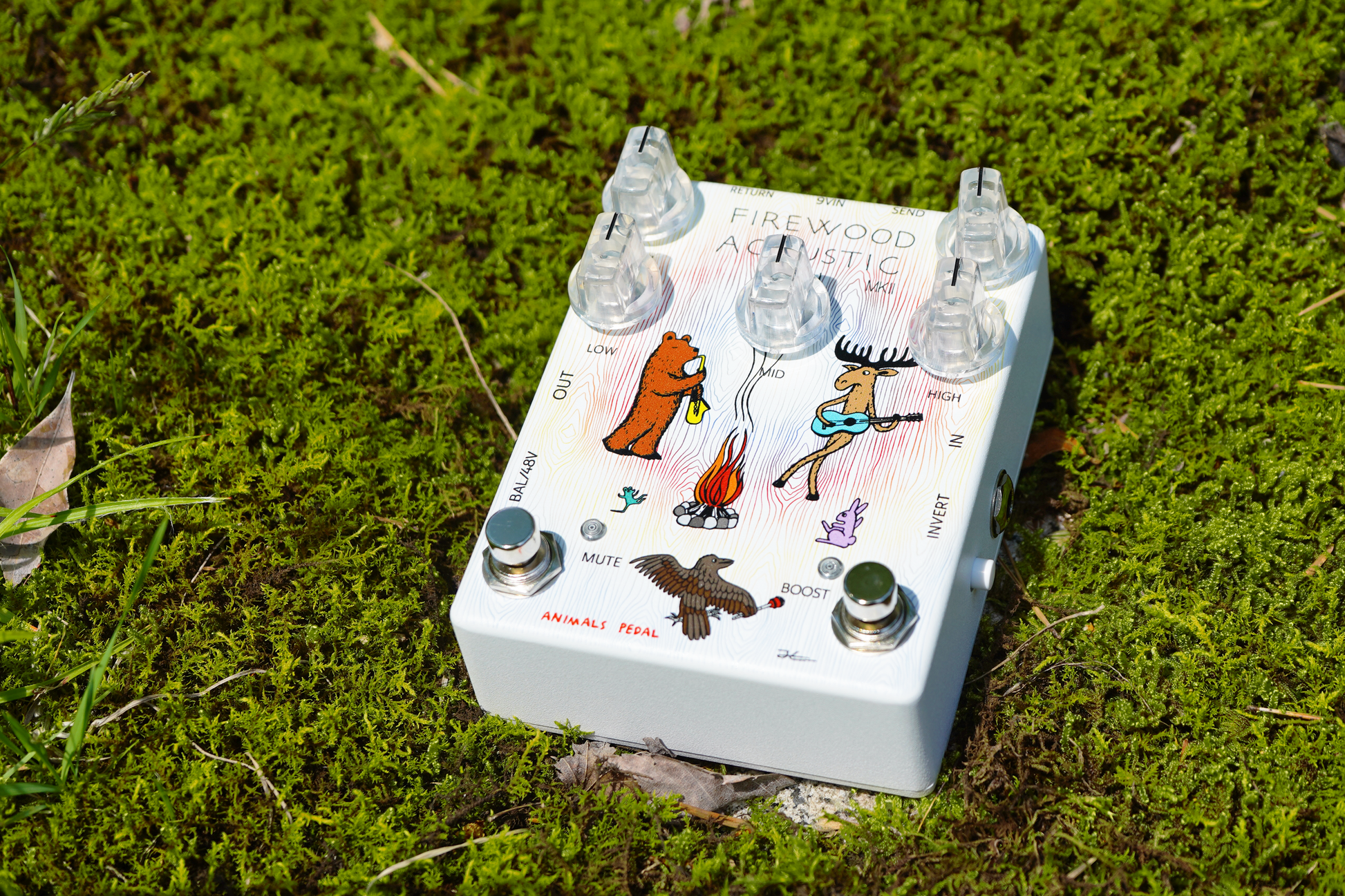 Animals Pedal Firewood Acoustic D.I. MKII Animals Pedal Firewood Acoustic D.I. MKII