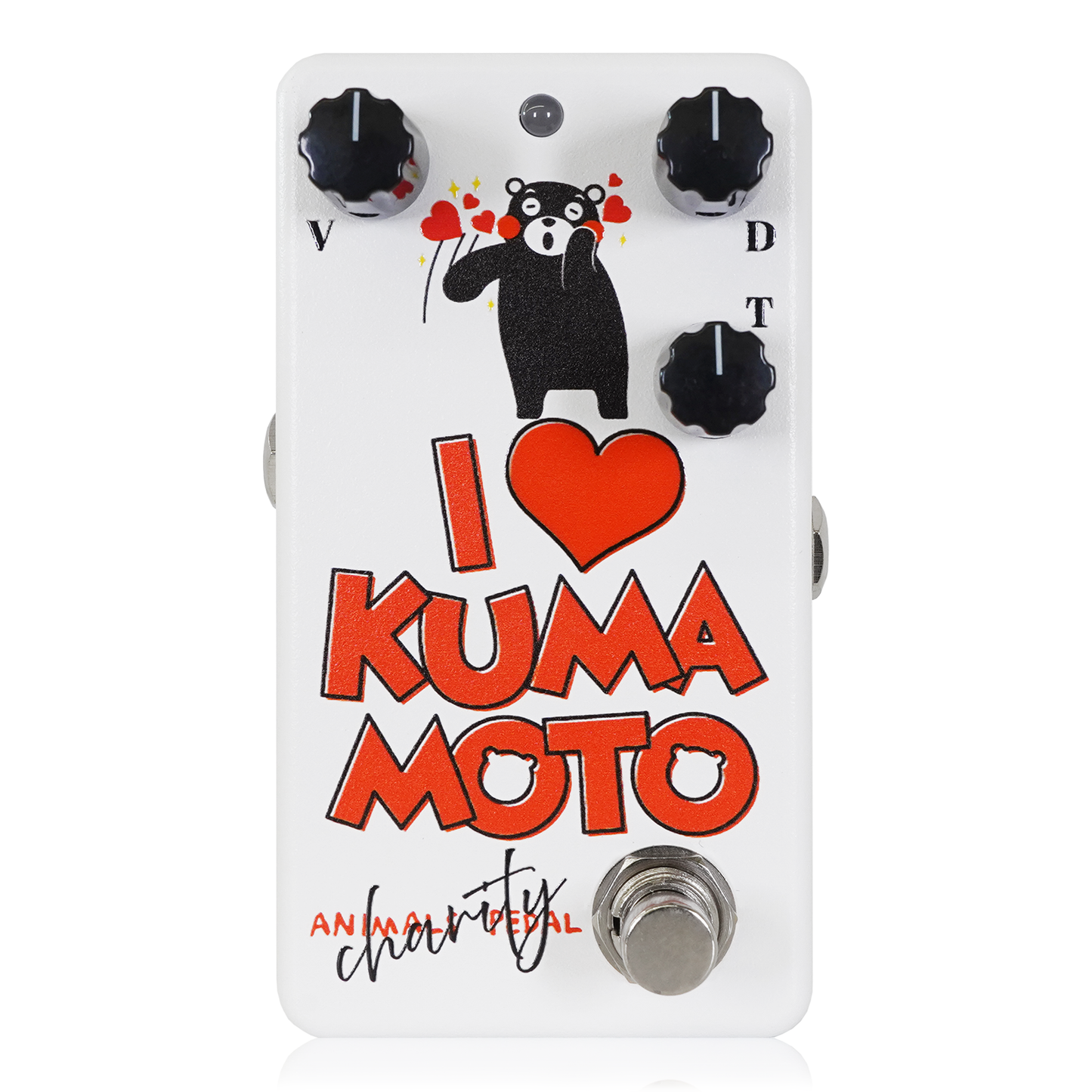 Animals Pedal CHARITY EDITION SURFING BEAR OVERDRIVE I LOVE KUMAMOTO