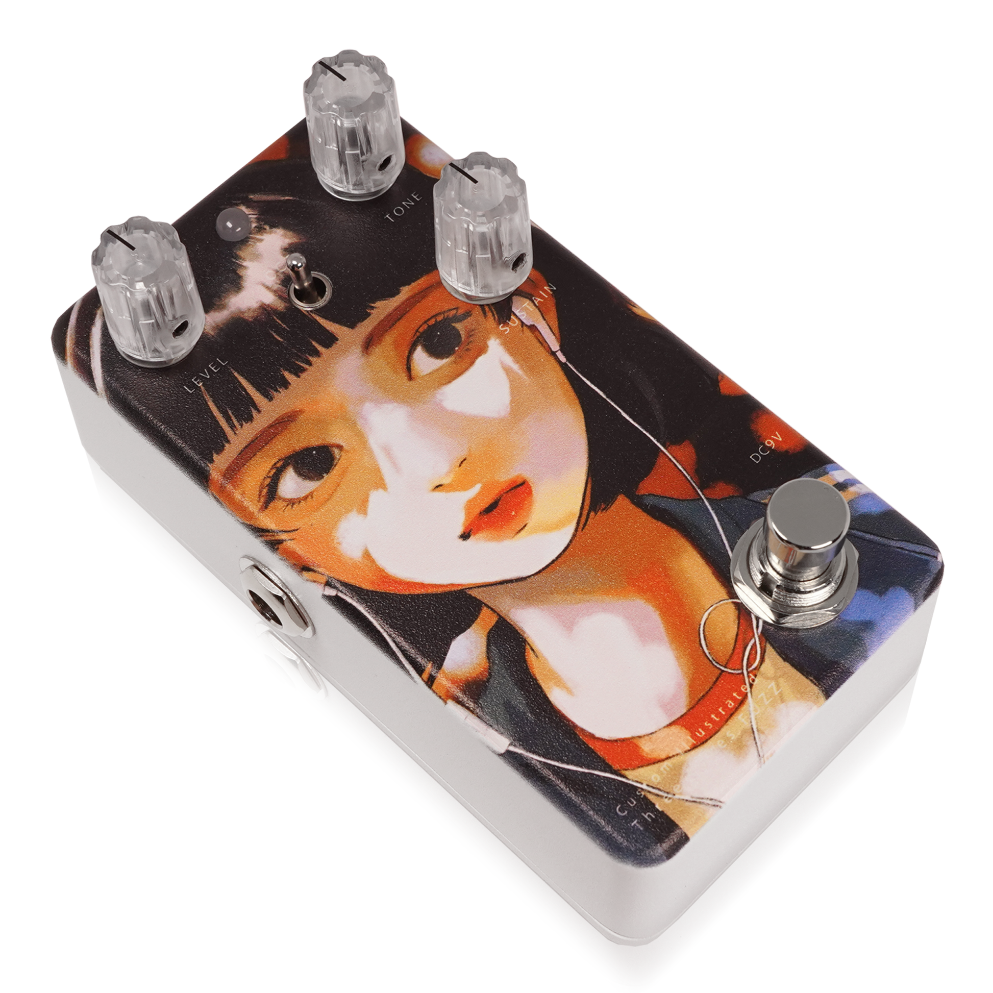 Custom Illustrated IOFTDF might #01 Three Foxes Fuzz – Animals Pedal Custom Illustrated IOFTDF might #01 Three Foxes Fuzz – Animals Pedal