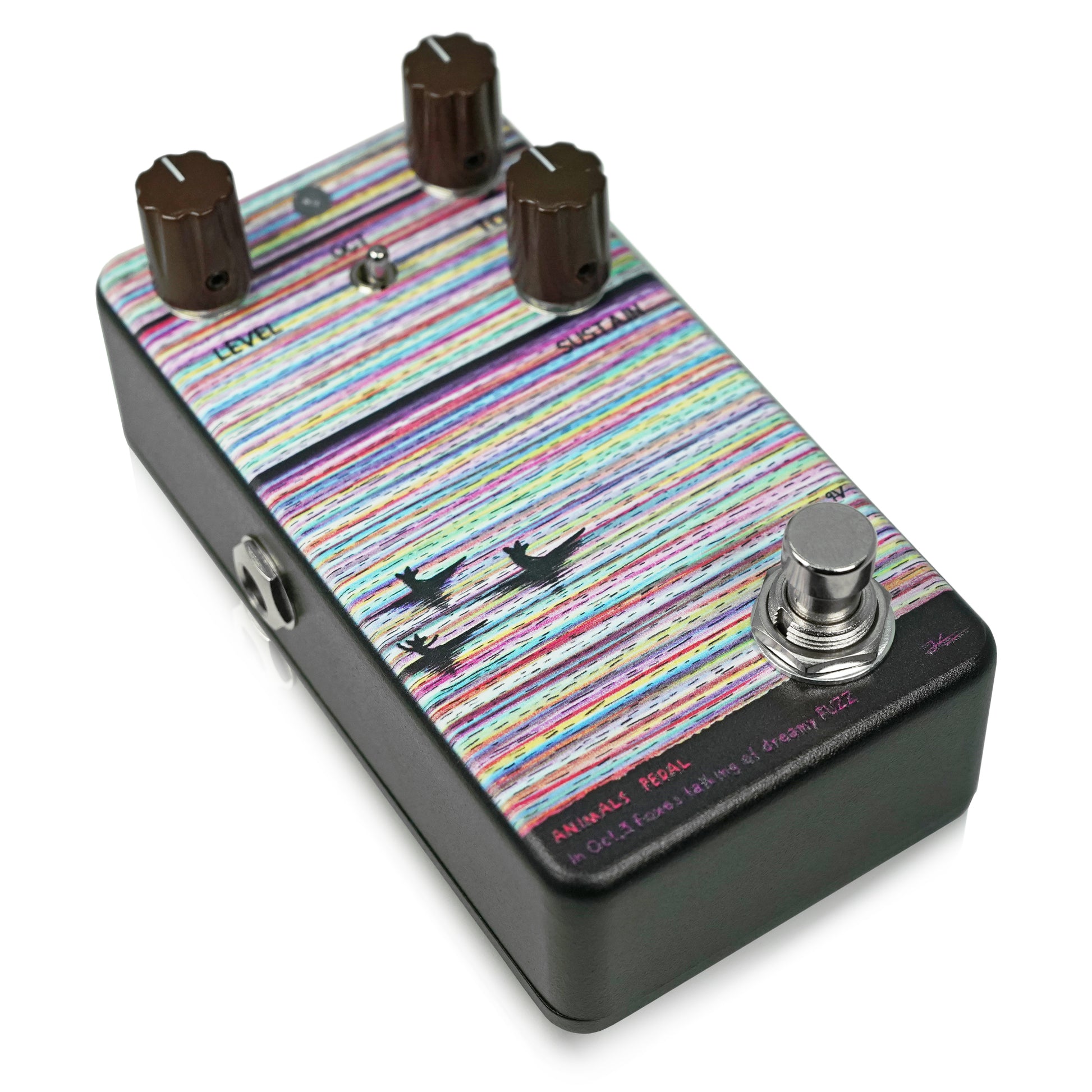 Animals Pedal オクターブファズ　未使用 Animals Pedal In Oct,3 Foxes talking of dreamy FUZZ