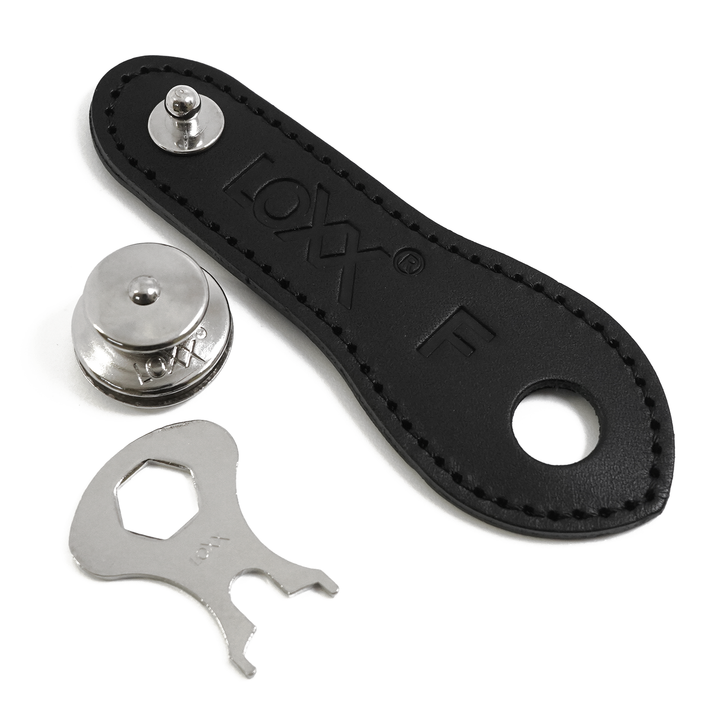 LOXX - LOXX Music Box Adapter “F” Black | ストラップピン ストラップロック