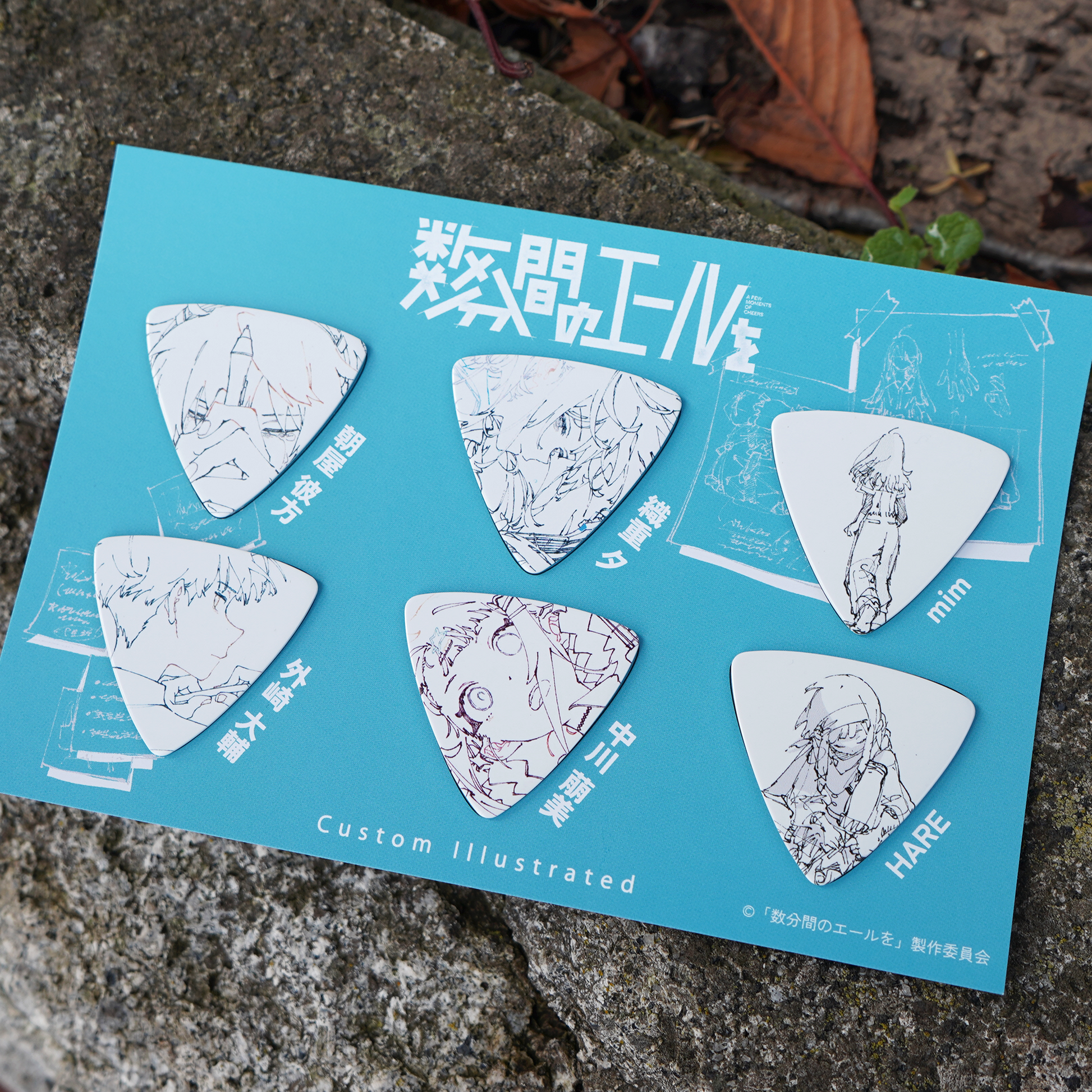 Custom Illustrated 数分間のエールを ピックセット – Animals Pedal Custom Illustrated 数分間のエールを ピックセット – Animals Pedal
