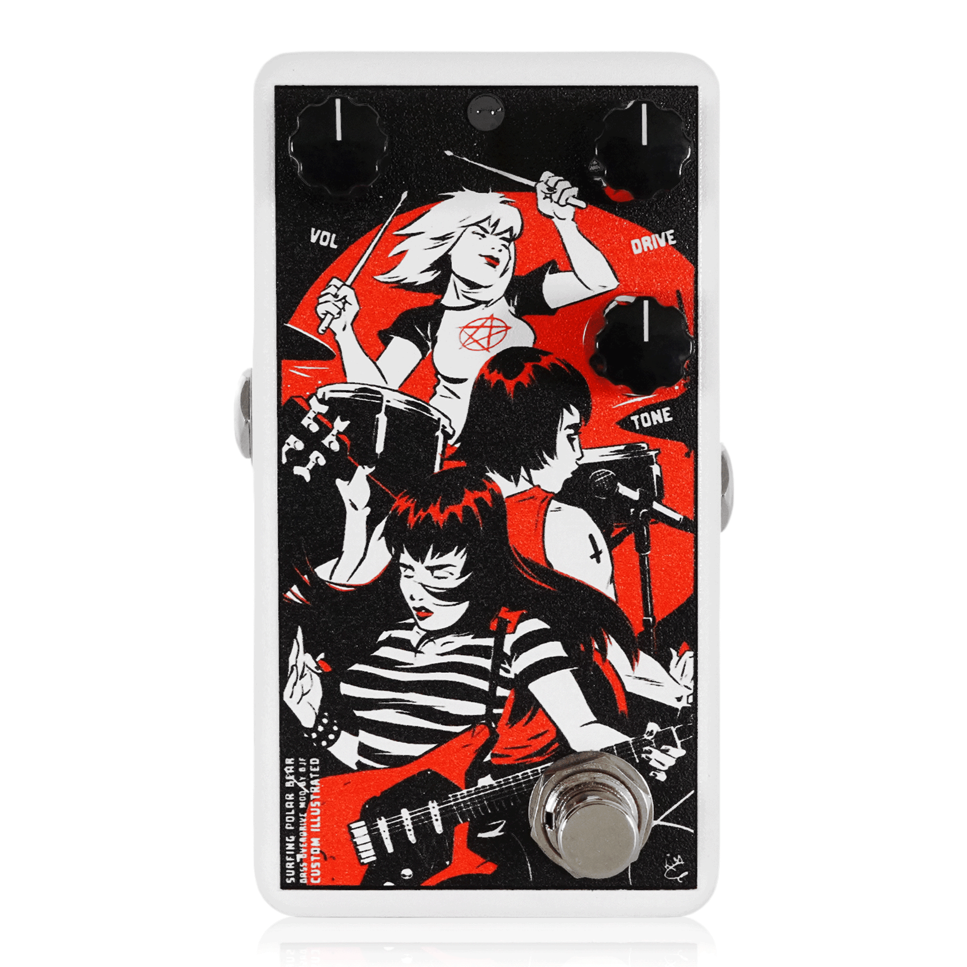 Custom Illustrated / SPBBOD Kim W. Andersson – Animals Pedal Custom Illustrated / SPBBOD Kim W. Andersson – Animals Pedal