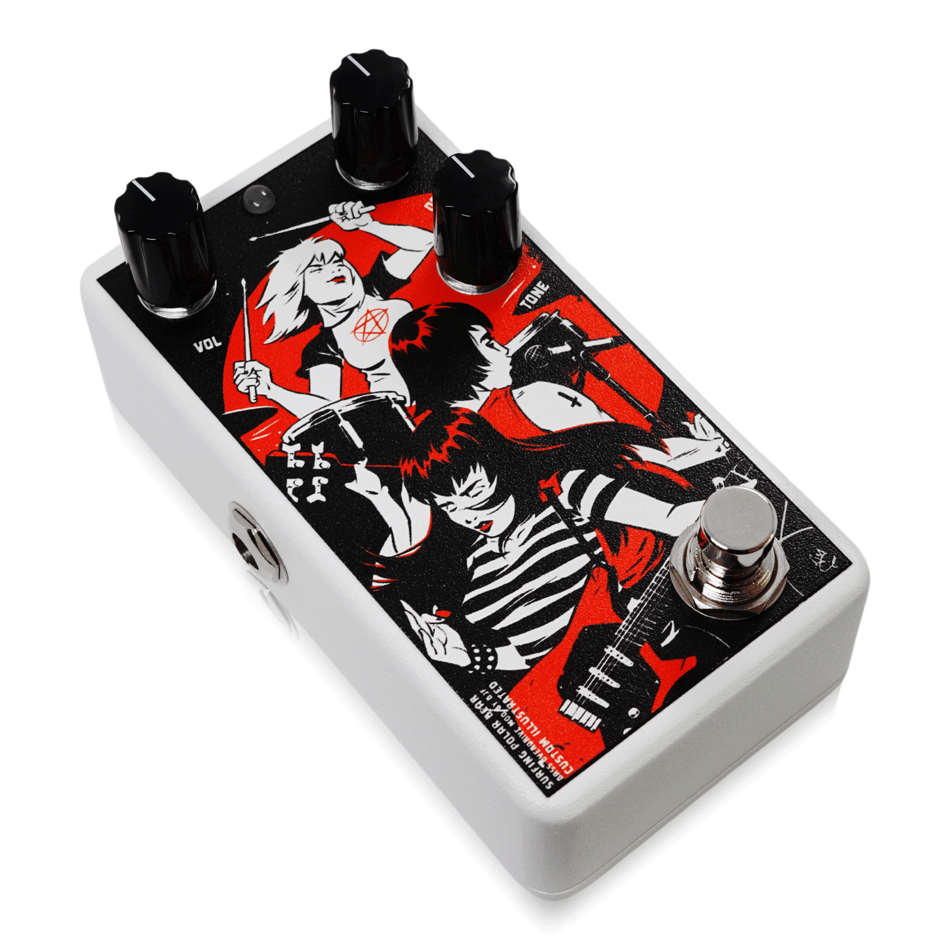 ギター Animals pedal custom illustrated spbbod Custom Illustrated / SPBBOD Kim W. Andersson – Animals Pedal