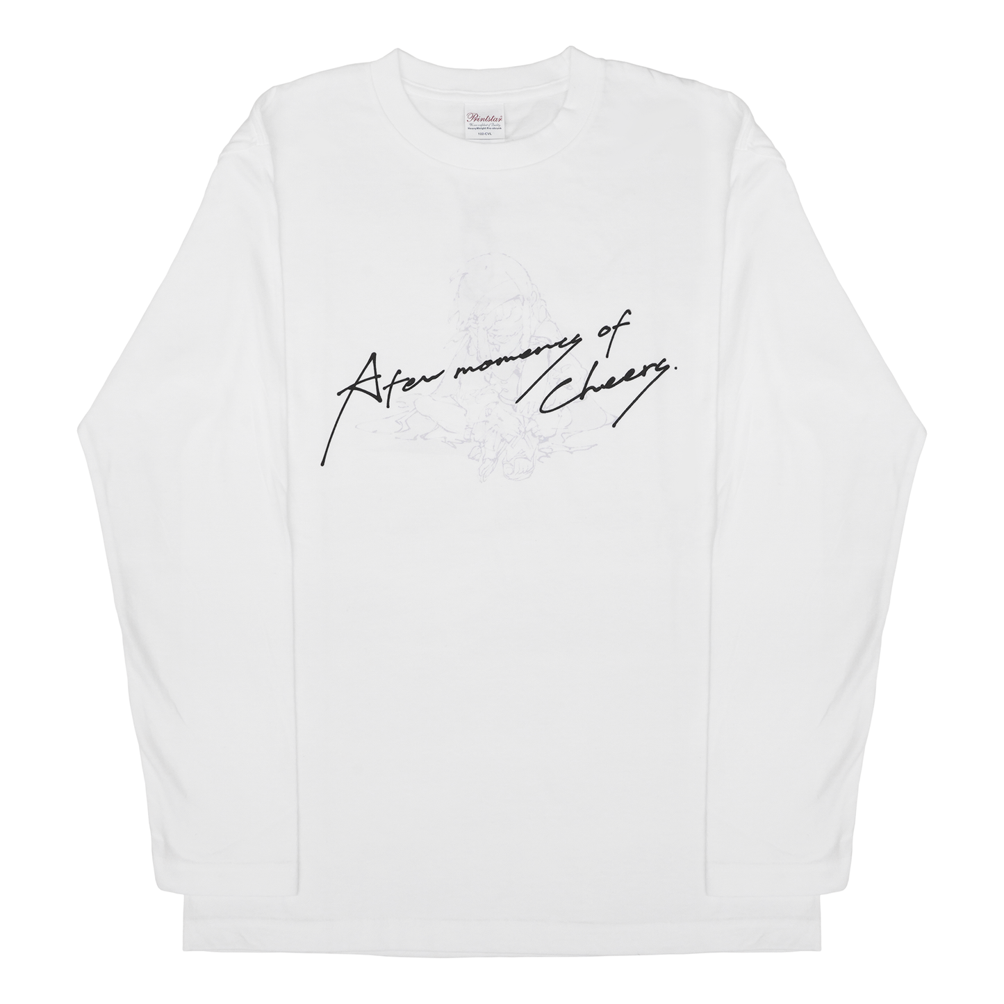 【12月8日 (月) 18:00 受注開始】Custom Illustrated / 数分間のエールを 未明 Tシャツ【2026年 1月下旬入荷予定】