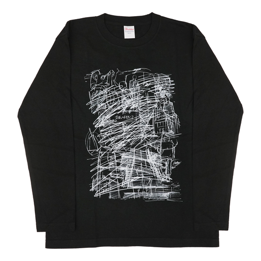 【12月8日 (月) 18:00 受注開始】Custom Illustrated / 数分間のエールを 才能って何だ？ Tシャツ ブラック【2026年 1月下旬入荷予定】