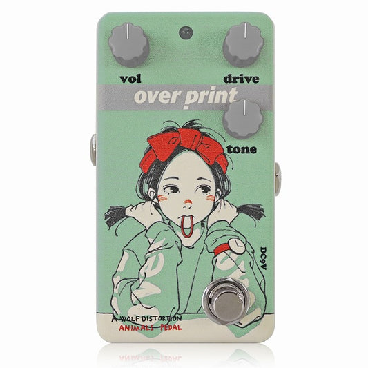 Animals Pedal/over print/古塔つみ /  A Wolf Distortion