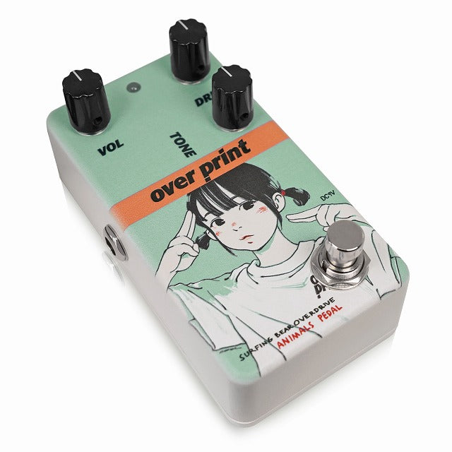 10kohmAnimals Pedal over print 古塔つみ Overdrive - ギター 10kohmAnimals Pedal over print 古塔つみ Overdrive - ギター